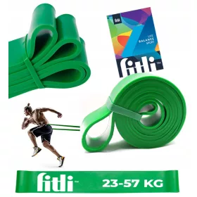   GOMMA DI RESISTENZA PER ESERCIZI POWER BAND Fasce da allenamento GREEN STRONG 23-57kg