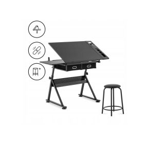    Scrivania rettangolare Fromm & Starck 60 x 137,5 x 91,5 cm nera