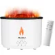  Diffusore di aromi per aromaterapia Bianco EFFETTO VULCANO FIAMMA LAVA Vulcano