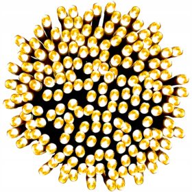    500 LUCI LED ALBERO DI NATALE LUCI BIANCO CALDO BIANCO ESTERNO INTERNO