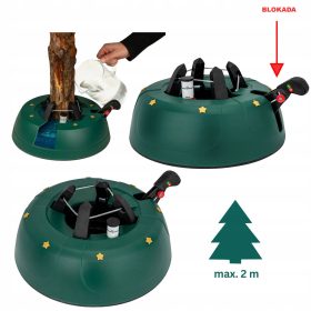    SUPPORTO PER ALBERO DI NATALE KAMAI START 1, VERDE, fino a 2m, NUOVO LOOK, AUTOBLOCCANTE