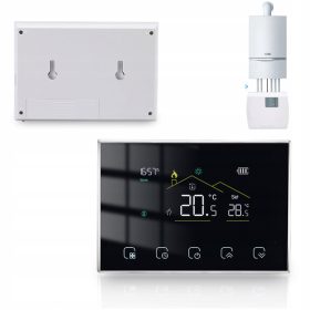    Termostato Wi-Fi WIRELESS RF riscaldamento caldaia programmabile LCD TOUCH