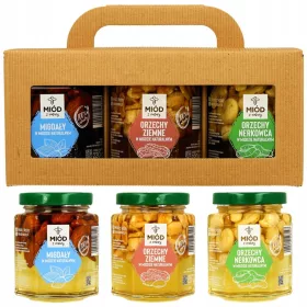  TRE NOCI IN MIELE SET REGALO DA 3!!