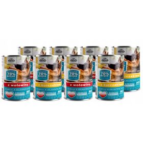  Frendi Pezzi di Manzo in salsa lattina da 1250g per cani