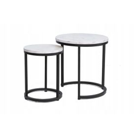  Tavolino Signal HOLABMAC rotondo 45 x 45 x 48 cm bianco