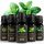  Set di oli essenziali naturali al 100% 50ml BIO