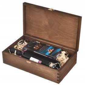    Elegante confezione regalo in legno: il tuo regalo con stile