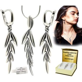    FENOMENALE SET DI GIOIELLI IN ARGENTO SET IN ARGENTO 925 + INCISIONE GRATUITA