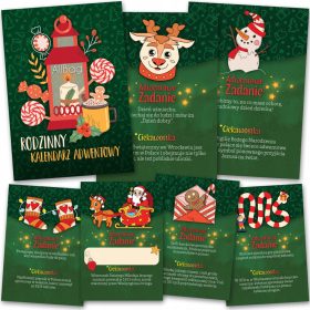    COMPITI DEL CALENDARIO DELL'AVVENTO + CURIOSITÀ 30 CARTE