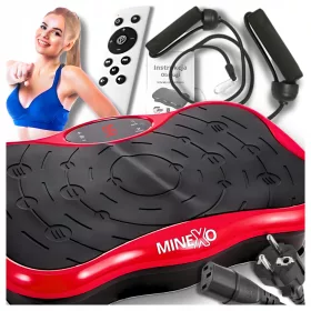    Pedana vibrante HMS SVP01 ROSSA PIATTAFORMA VIBRANTE LOOP 200 W