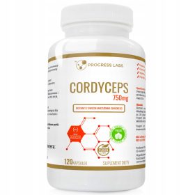   Cordyceps 750mg da PROGRESS LABS - Supporto Naturale all'Energia e Immunità