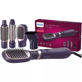    Asciugacapelli Philips, spazzole in ceramica, funzione di ionizzazione Potente