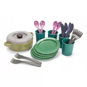  Set da tavola riciclato Green Bean BIO 3+