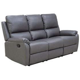    Divani Signal 193 x 94 cm, pelle artificiale, sfumature di grigio