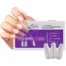    VICTORIA VYNN PUNTE IN SOFT GEL PUNTE LUNGHE PER BARA PUNTE LUNGHE PER BALLERINA 500 PZ