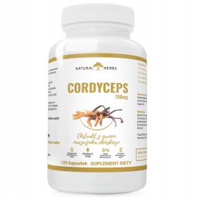   Cordyceps 750mg - Energia e Difese Naturali, 120 capsule - NATURAL HERBS®