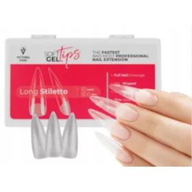    VICTORIA VYNN PUNTE IN SOFT GEL PUNTE A SPILLO LUNGHE PUNTE A SPILLO LUNGHE 500Pz