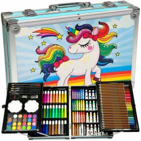    Set artistico Unicorno Set pittura unicorno in valigia 147 pz.