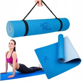  Tappetino per esercizi Be4Sport 183 cm x 61 cm blu