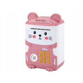    Salvadanaio, cassaforte, bancomat, mouse, effetti, lettore d'impronte