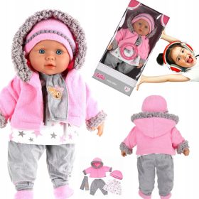    BAMBOLA INTERATTIVA 40CM CANTA E PARLA POLACCO E INGLESE BIG LEARNING