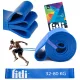  GOMMA DI RESISTENZA PER ESERCIZI POWER BAND Fasce da allenamento BLU STRONG 32-80kg