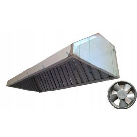 Cappa Ristorazione 200x70x40 FILTRI FanXXL