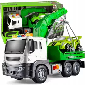    Auto Car Carro attrezzi Assistenza stradale Carro attrezzi Luci sonore Giocattolo Camion d'acqua