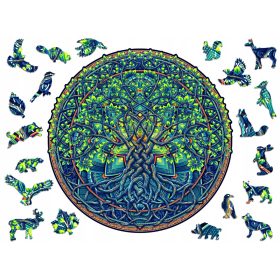    Puzzle Adawoo 400 pezzi Mandala Albero della Vita AdawooMandalaTreeofLifeXXL