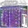  BARRIERA 300 LED COLORI 3x3 USB GHIRLANDA ALBERO DI NATALE REMOTO