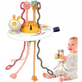  GIOCATTOLO SENSORIALE PER BAMBINI, SONANELLO DA TIRARE