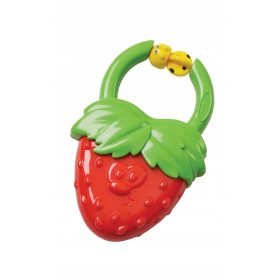  Massaggiagengive Infantino, in plastica, sfumature di rosso