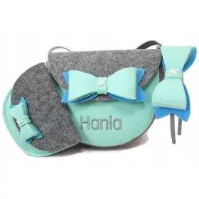    Borsa per bambini Tomasz Siekański Sfumature di blu, Sfumature di grigio e argento, Sfumature di verde