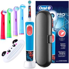    Set spazzolino elettrico per bambini Oral-B Vitality ProD103 Spiderman