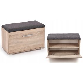    Scarpiera Halmar Lima ST2 con seduta 70x45x32 cm rovere sonoma