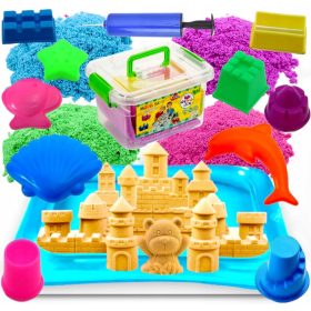  Piccolo sabbia cinetica 5 col. 3 kg + 2 altri prodotti