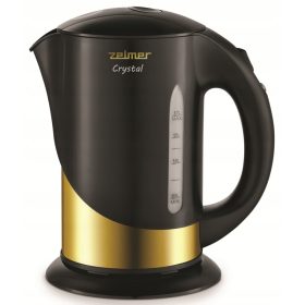    Zelmer ZCK7630 Crystal Gold bollitore elettrico 2200 W 1,7 l nero