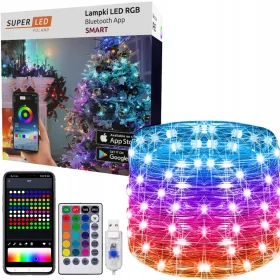    Luci per albero di Natale SuperLED all'interno di 20 m 101 - 200 luci