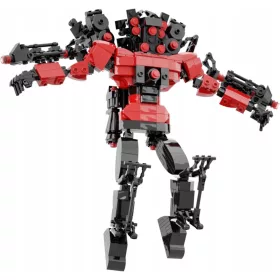    NUOVI BLOCCHI SKIBIDI WC TITAN ALTOPARLANTE FIGURA UOMO 575 pezzi 25CM
