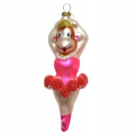    Ballerina in vetro, ballerina in costume da animale, 18,6 cm