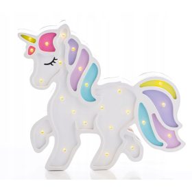  LAMPADA NOTTURNA IN LEGNO Unicorno HappyHippo