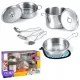  SET CUCINA PIATTI METALLO PENTOLE 30X20 CM