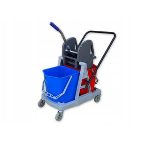   Carrello per la pulizia dei pavimenti con pressa a carrello Sherman