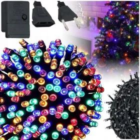    LUCI PER ALBERO DI NATALE 500 LED Multicolori | Modalità luci di Natale IN/OUT 8