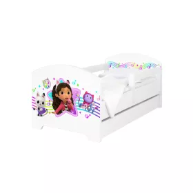 Letto Baby Boo GABBY'S DOLLHOUSE 80 x 160 cm multicolore