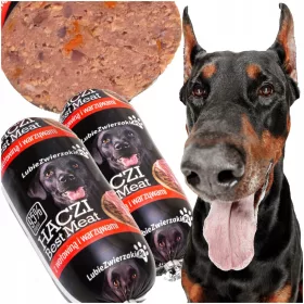    Cibo umido per cani HACZI Best Meat bar 95% carne, manzo, verdure 2x450g