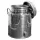  Botte IN ACCIAIO INOSSIDABILE BUBBLE Botte INOX Contenitore da 3 litri per vino whisky moonshine