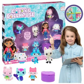   Spin Master Gabby's Dollhouse Deluxe Set di figure 7 pezzi.