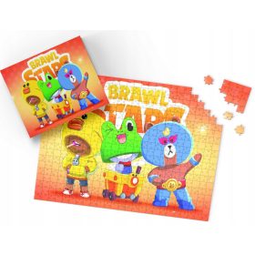   PUZZLE - BRAWLL STARSS BAJKA - SCHEMI REGALO NATALE - 110 pz + BOX