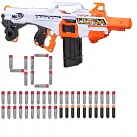    Nerf Ultra Gun Select Launcher con frecce F0958 + Set cartucce NERF AccuStrike Ultra junior 20 pezzi